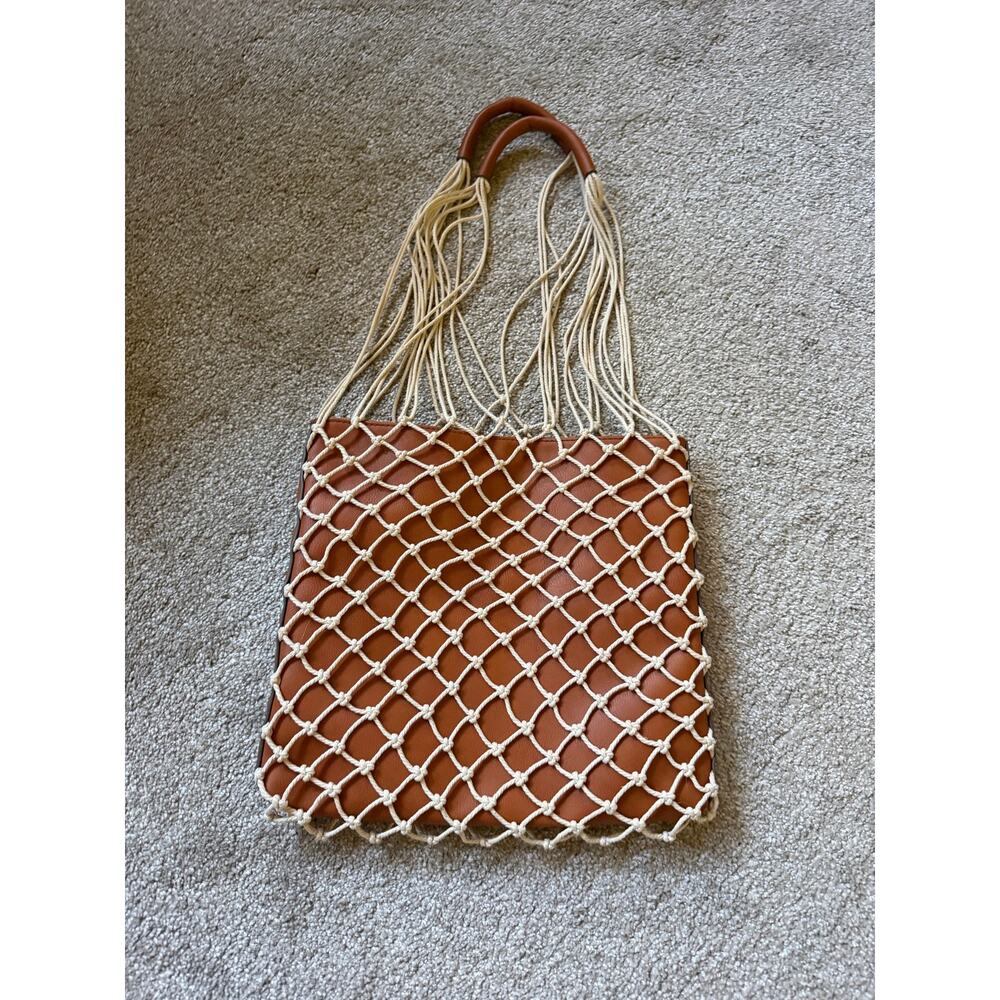 Universal Thread Knotted Rope Tote Bag - Picture 5 of 9
